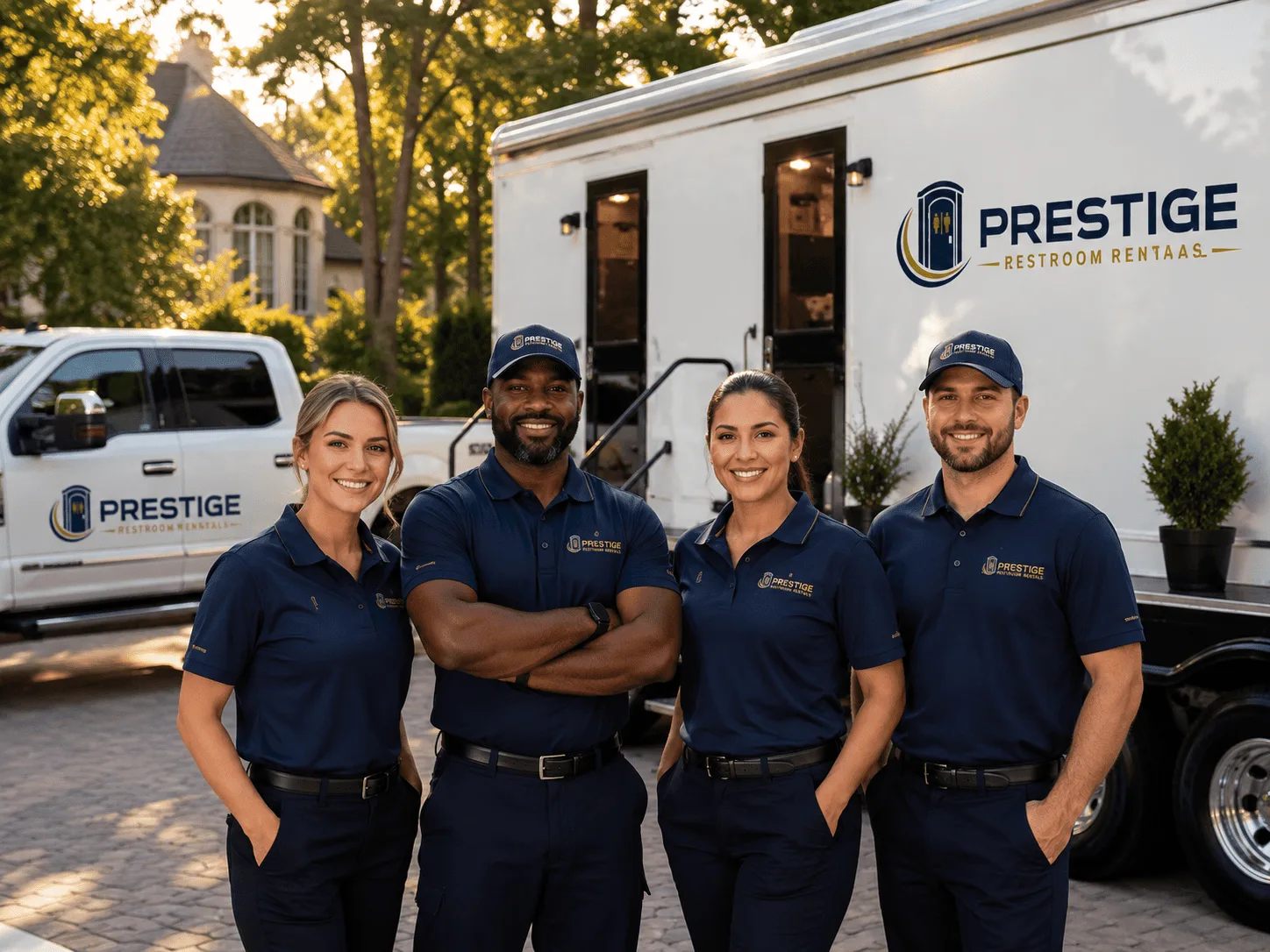 Trusted Luxury Portable Restrooms company in Wesley, ME